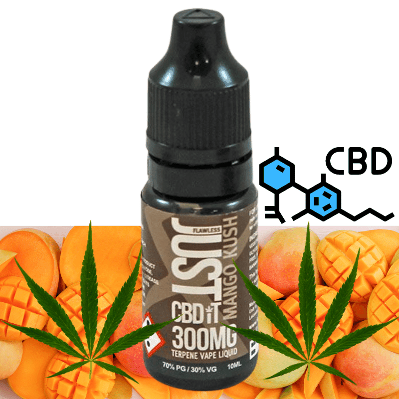 Just CBD It Mango Kush CBD eLiquid 10ml – Royal Vapes