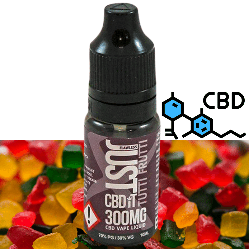 Just CBD It Tutti Frutti CBD eLiquid 10ml  Royal Vapes