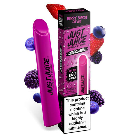Just Juice Berry Burst On Ice Disposable 20mg