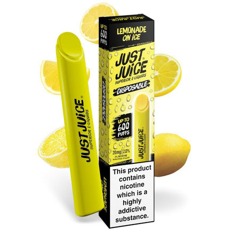 Just Juice Lemonade On Ice Disposable 20mg