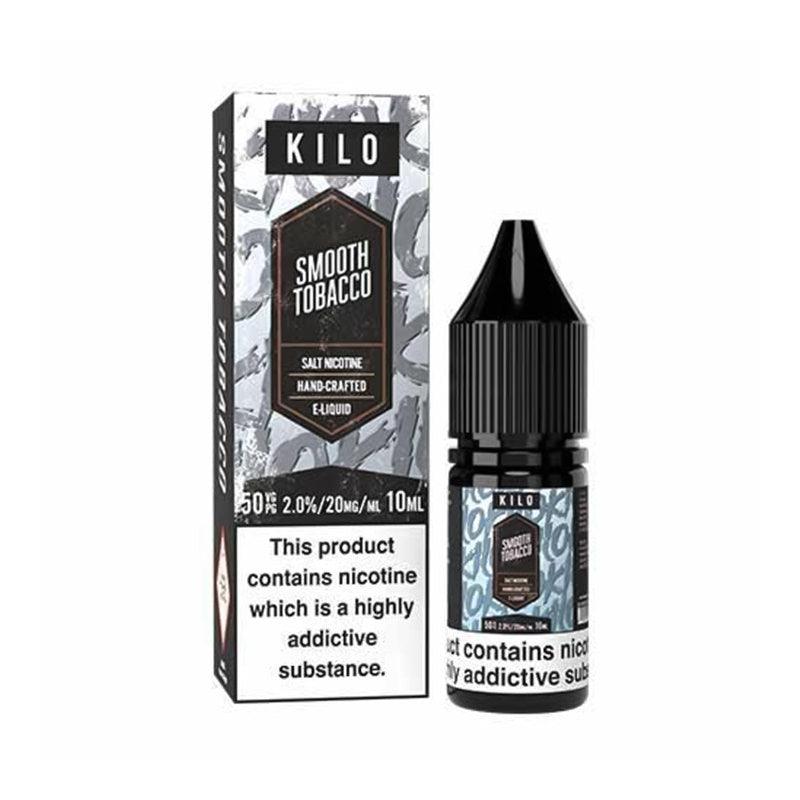 Kilo Smooth Tobacco Nic Salt 10ml  Royal Vapes