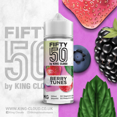 King Cloud Fifty50 Berry Tunes 100ml