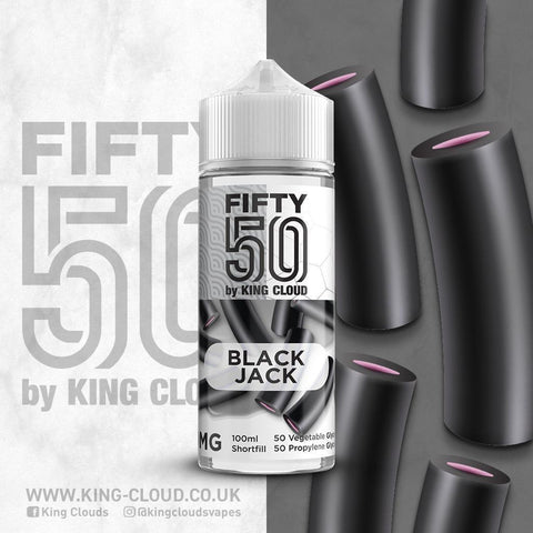 King Cloud Fifty50 Black Jack 100ml