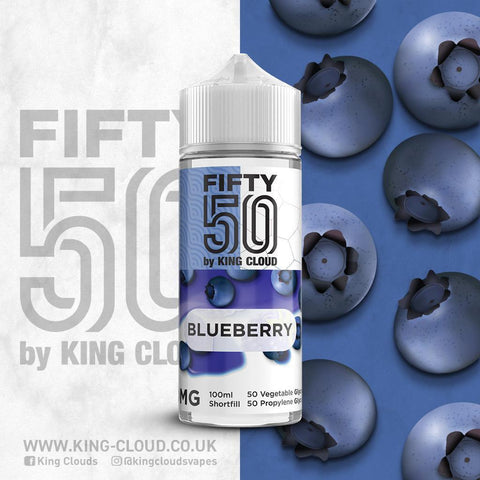 King Cloud Fifty50 Blueberry 100ml
