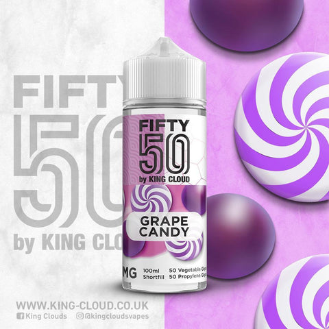 King Cloud Fifty50 Grape Candy 100ml