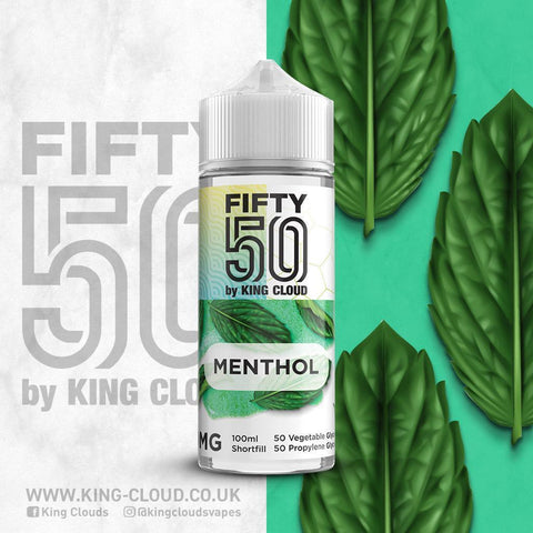King Cloud Fifty50 Menthol 100ml
