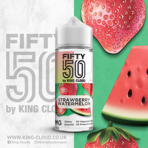 King Cloud Fifty50 Strawberry Watermelon 100ml