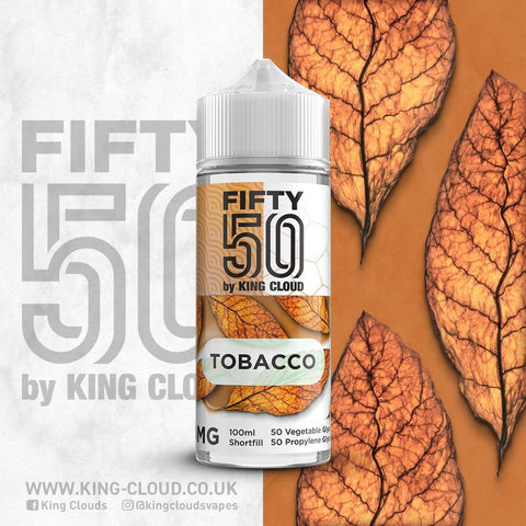 King Cloud Fifty50 Tobacco 100ml