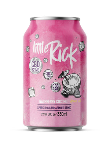 Little Rick Raspberry Coconut CBD Drink 330ml