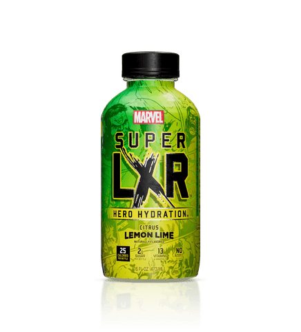 Marvel x Arizona Super LXR Hero Hydration Drink Citrus Lemon Lime Drink