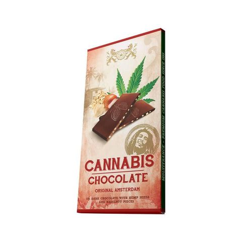 Multitrance Bob Marley Cannabis Dark Chocolate with Hazelnuts