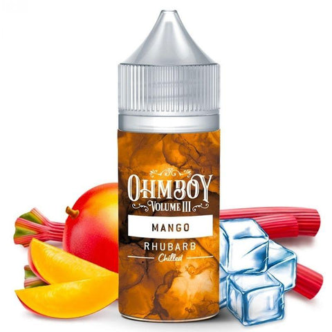 Ohm Boy Mango & Rhubarb Chilled Concentrate 30ml