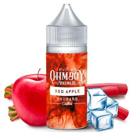 Ohm Boy Red Apple & Rhubarb Chilled Concentrate 30ml