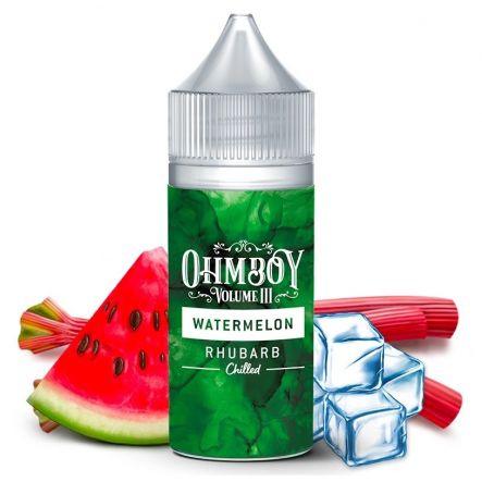 Ohm Boy Watermelon & Rhubarb Chilled Concentrate 30ml