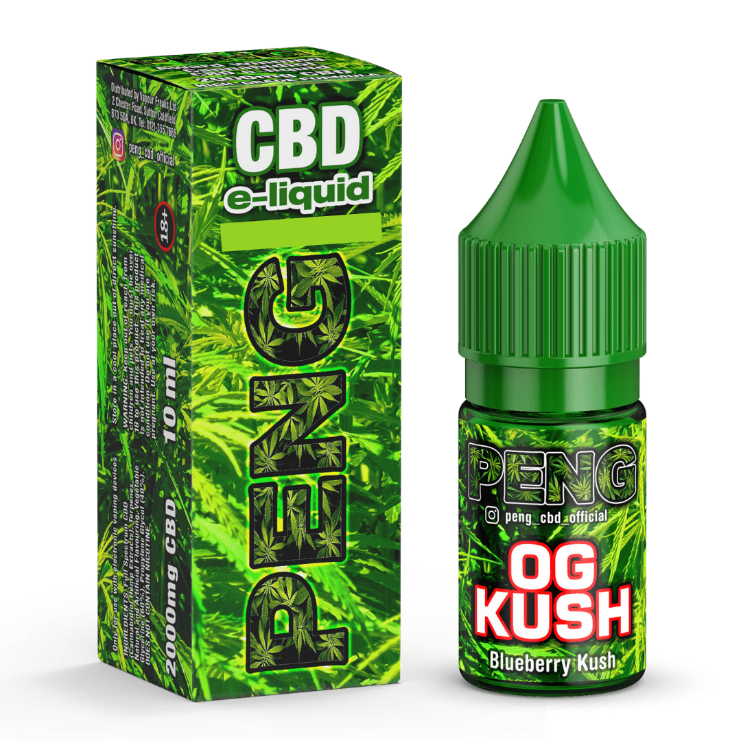 Peng OG Kush CBD eLiquid 10ml Royal Vapes Peng OG Kush CBD eLiquid 10ml Royal Vapes