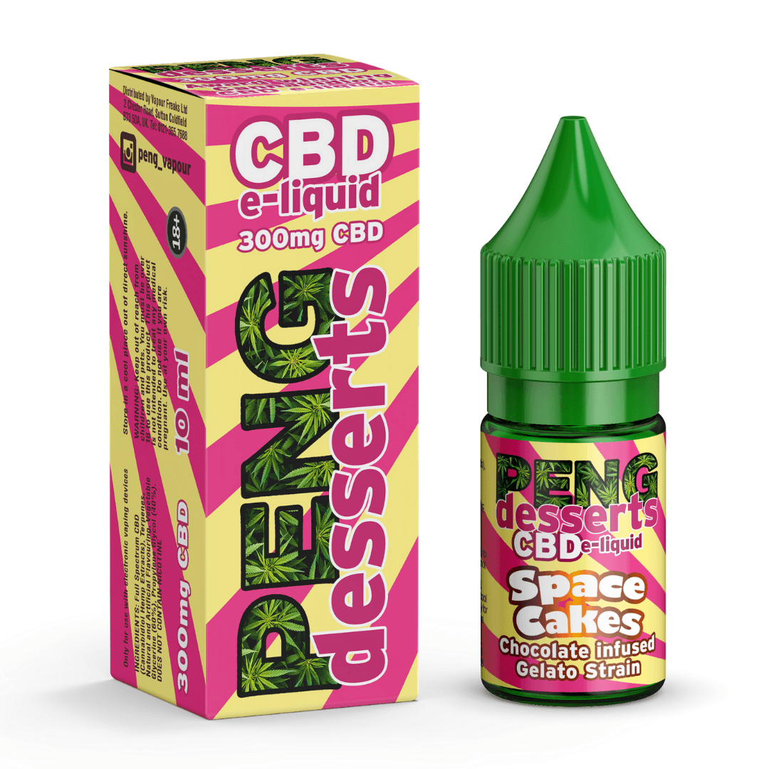Peng Space Cakes CBD eLiquid 10ml Royal Vapes Peng Space Cakes CBD eLiquid 10ml Royal Vapes