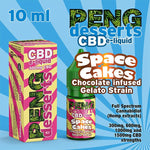Peng Space Cakes CBD eLiquid 10ml 300mg