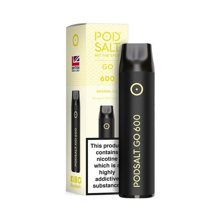 Pod Salt Go 600 Banana Ice Disposable Royal Vapes Pod Salt Go 600 Banana Ice Disposable Royal Vapes