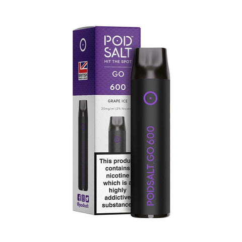 Pod Salt Go 600 Grape Ice Disposable 20mg