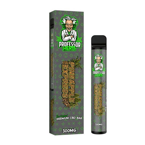 Professor Herb Pineapple Express CBD Disposable Vape 300mg  Royal Vapes
