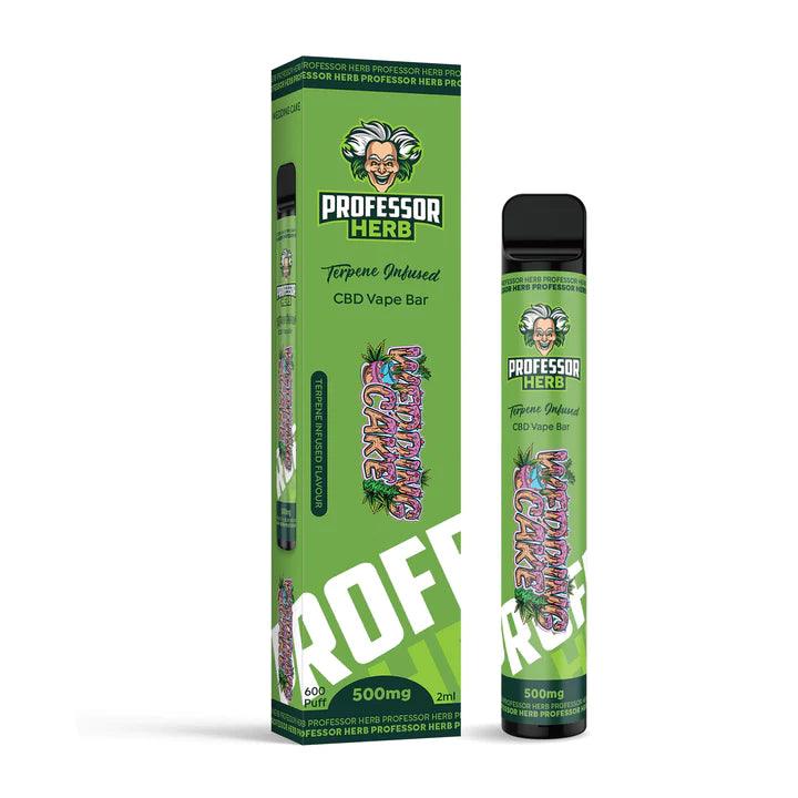 Professor Herb Wedding Cake CBD Disposable Vape 500mg Royal Vapes Professor Herb Wedding Cake CBD Disposable Vape 500mg Royal Vapes