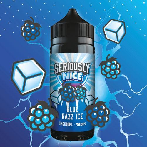 vape juice blue razz ice Seriously Nice Blue Razz Ice 100ml – Royal Vapes