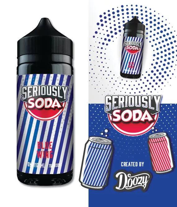Seriously Soda Blue Wing 100ml Royal Vapes Seriously Soda Blue Wing 100ml Royal Vapes