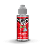 Simply Vape 100 Strawberry Ice 100ml