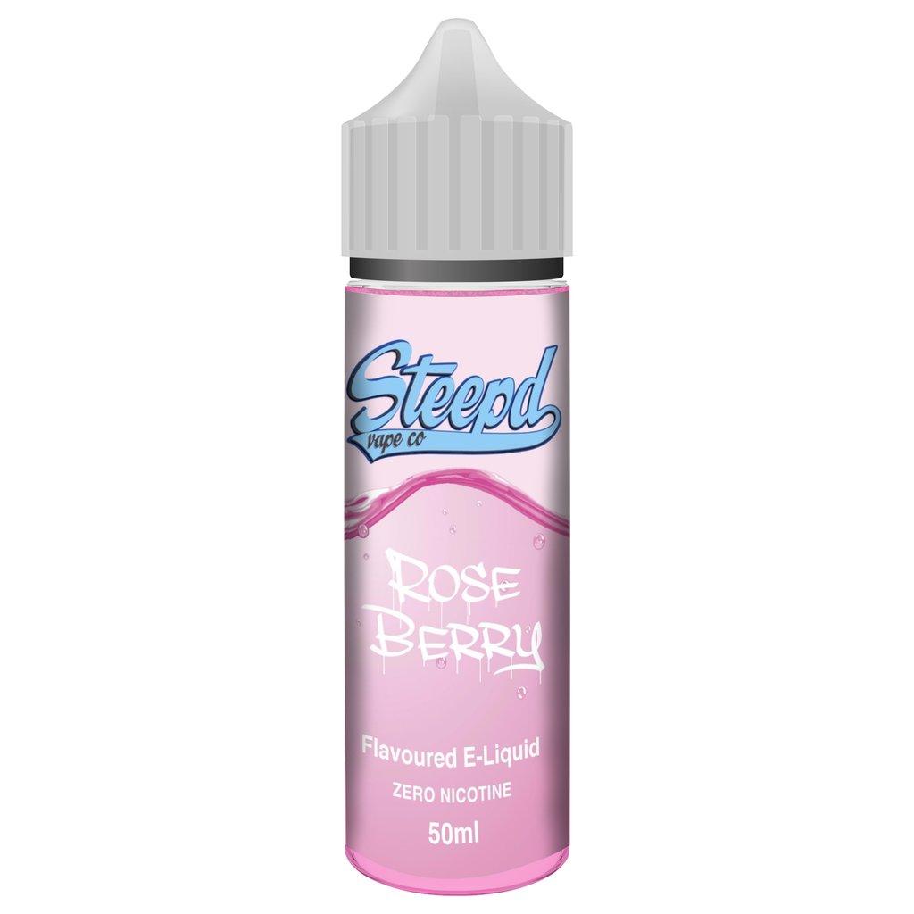 Steepd Vape Rose Berry 50ml  Royal Vapes