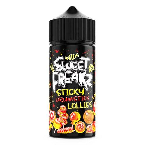 Sweet Freakz Sticky Drumstick Lollies 100ml