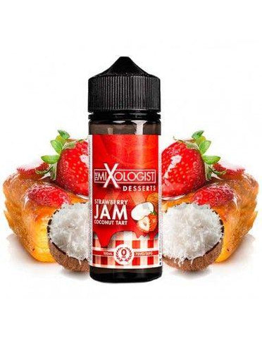 The Mixologist Strawberry Jam Coconut Tart 100ml