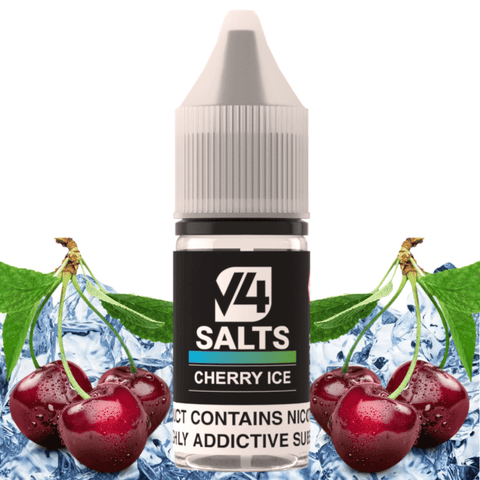 V4 Vapour Cherry Ice Nic Salt 10ml 10mg