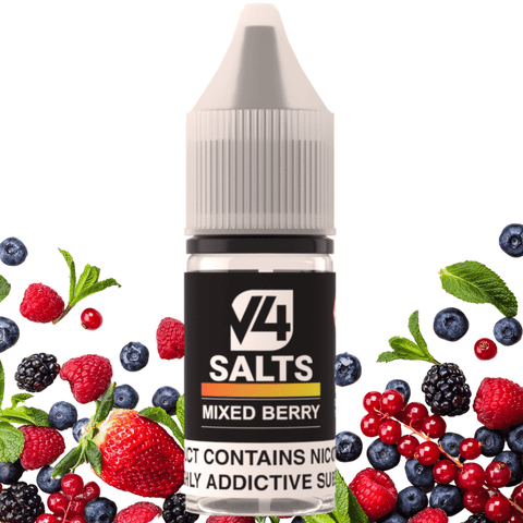 V4 Vapour Mixed Berry Nic Salt 10ml 10mg