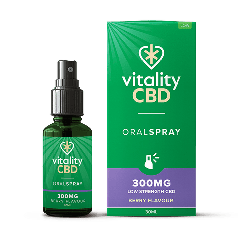 Vitality CBD Oral Spray 30ml 300mg Berry