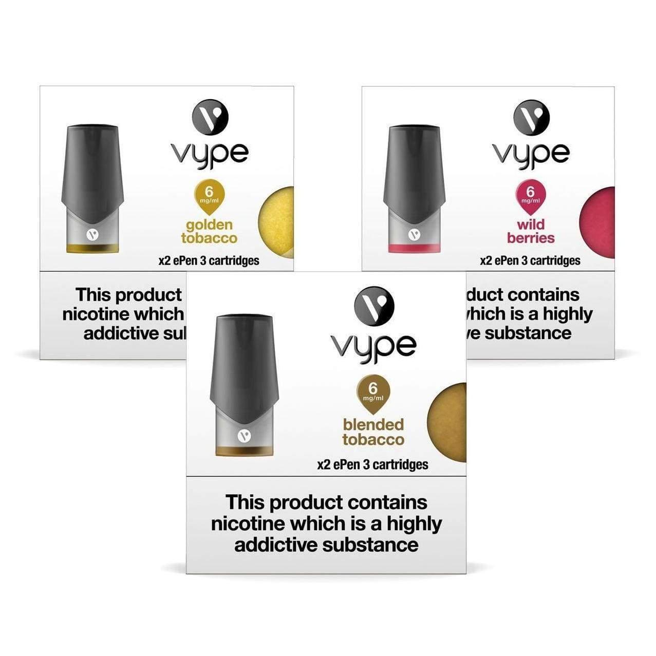 Vype Vype ePen 3 Cartridges Pack of 2 Royal Vapes Vype Vype ePen 3 Cartridges Pack of 2 Royal Vapes