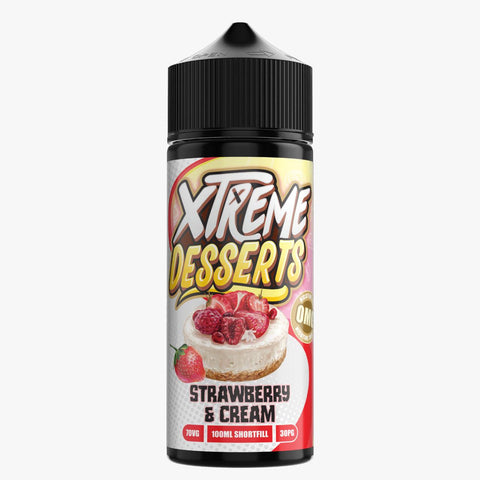 Xtreme Desserts Strawberry and Cream 100ml