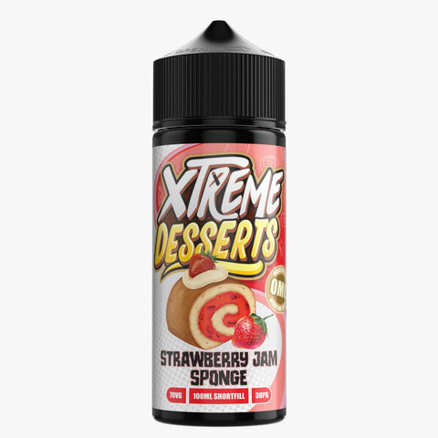 Xtreme Desserts Strawberry Jam Sponge 100ml