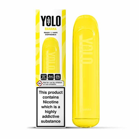 YOLO BAR Banana Disposable 20mg