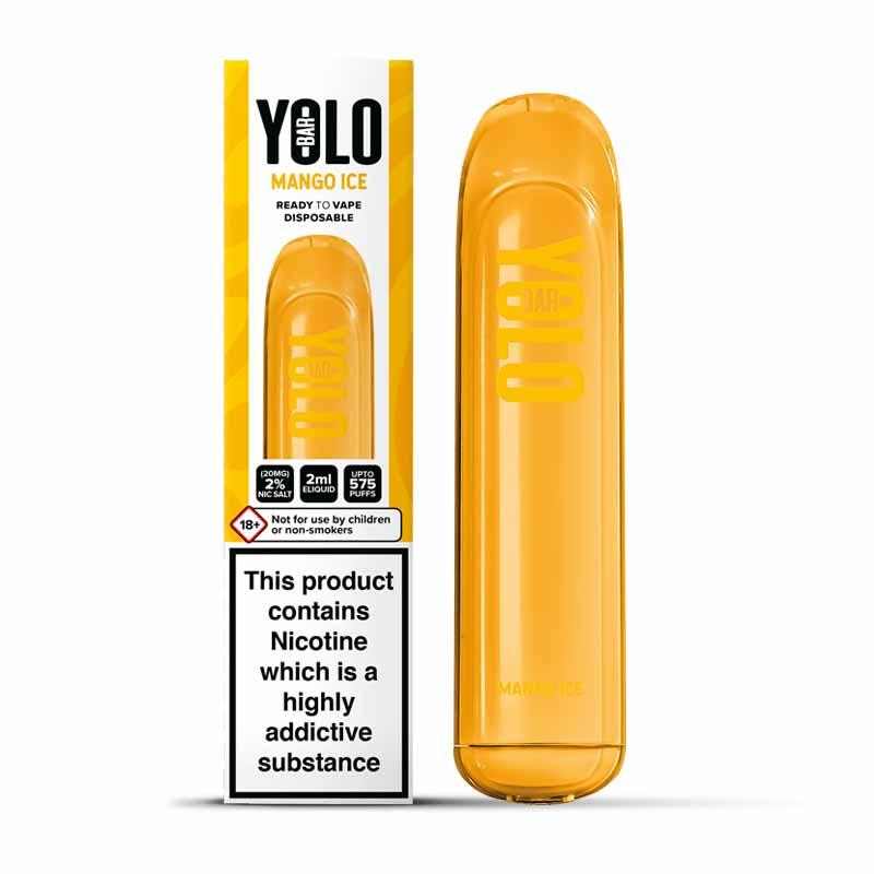 YOLO BAR Mango Ice Disposable Royal Vapes YOLO BAR Mango Ice Disposable Royal Vapes