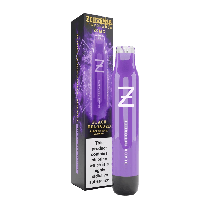 Zeus Juice Black Reloaded Disposable – Royal Vapes