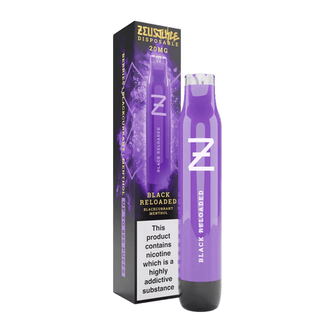 Zeus Juice Black Reloaded Disposable 20mg