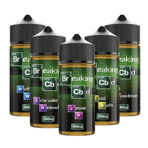 Breaking CBD 3000mg CBD E-Liquid 120ml Royal Vapes