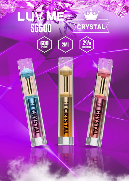 LUV ME SG600 Crystal Disposables Royal Vapes