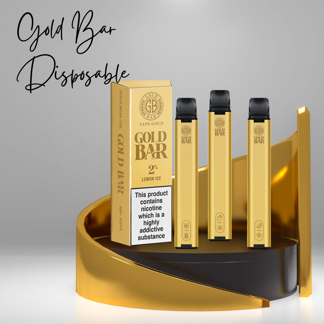 Gold Bar Disposable Vapes Royal Vapes