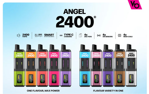 Angel 2400 Disposables by Vapes Bars Royal Vapes