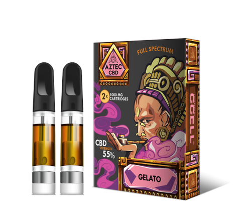 Gelato CBD 1000mg Cartridges (2 Pack)
