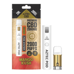 Aztec CBD 2000mg Prefilled Pod Vape