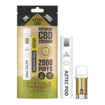 Aztec CBD 2000mg Prefilled Pod Vape