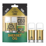 Aztec CBD 4000mg Prefilled Pods (2 Pack)