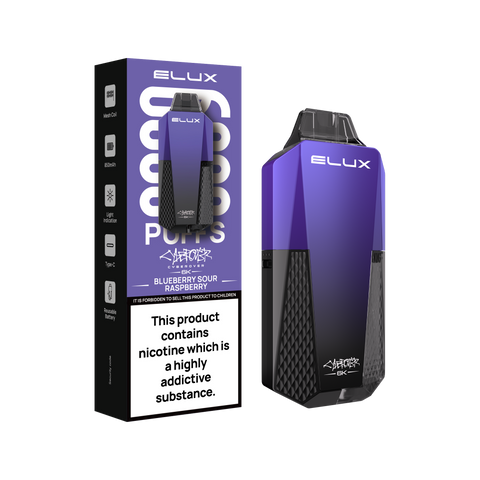 Blueberry Sour Raspberry 6000 Disposable Vape